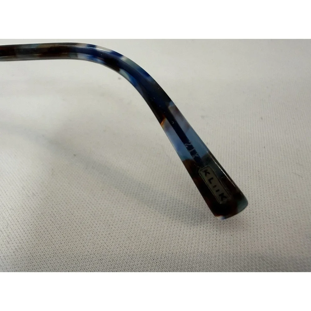 Kliik Denmark 709 S401 Blue Tortoise Eyeglasses Frames 48-17-140 Womens